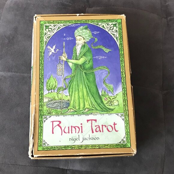 The Rumi Tarot RARE OOP Nigel Jackson - Picture 1 of 11